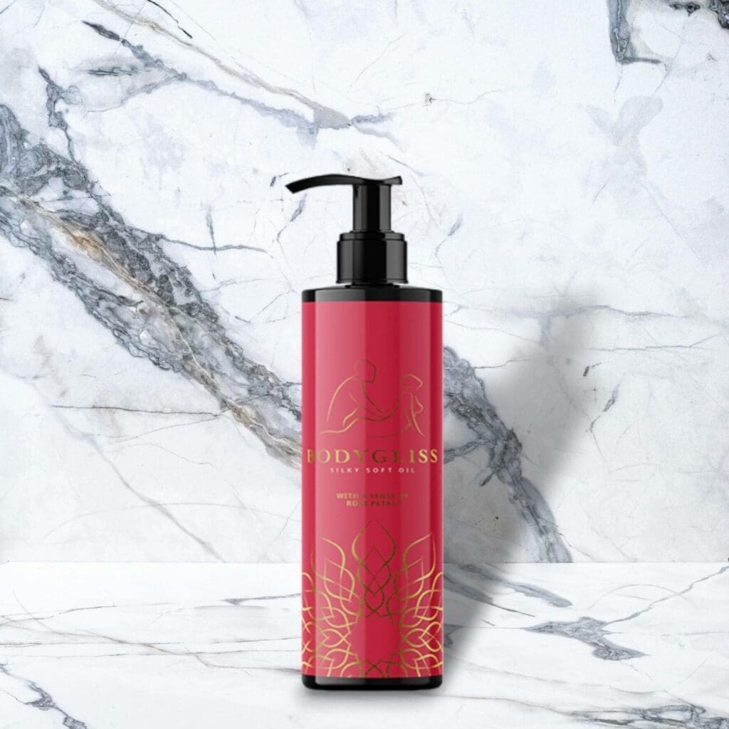 Bodygliss Massage Collection Silky Soft Olie Rozenblaadjes