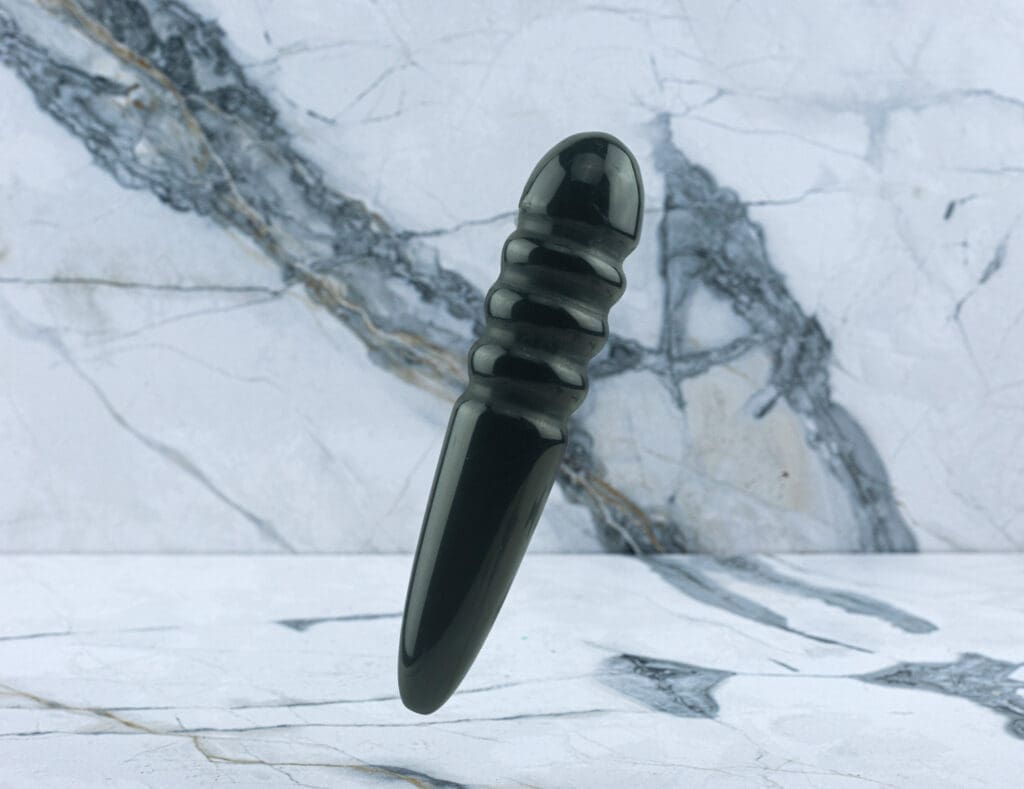 Crystal Buttplug Ava Rode Jaspis 114