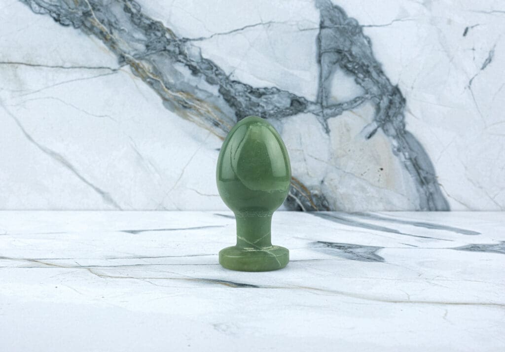 Crystal Buttplug Ava Rode Jaspis 15