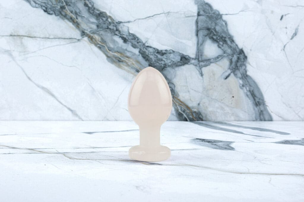 Crystal Buttplug Ava Rode Jaspis 24