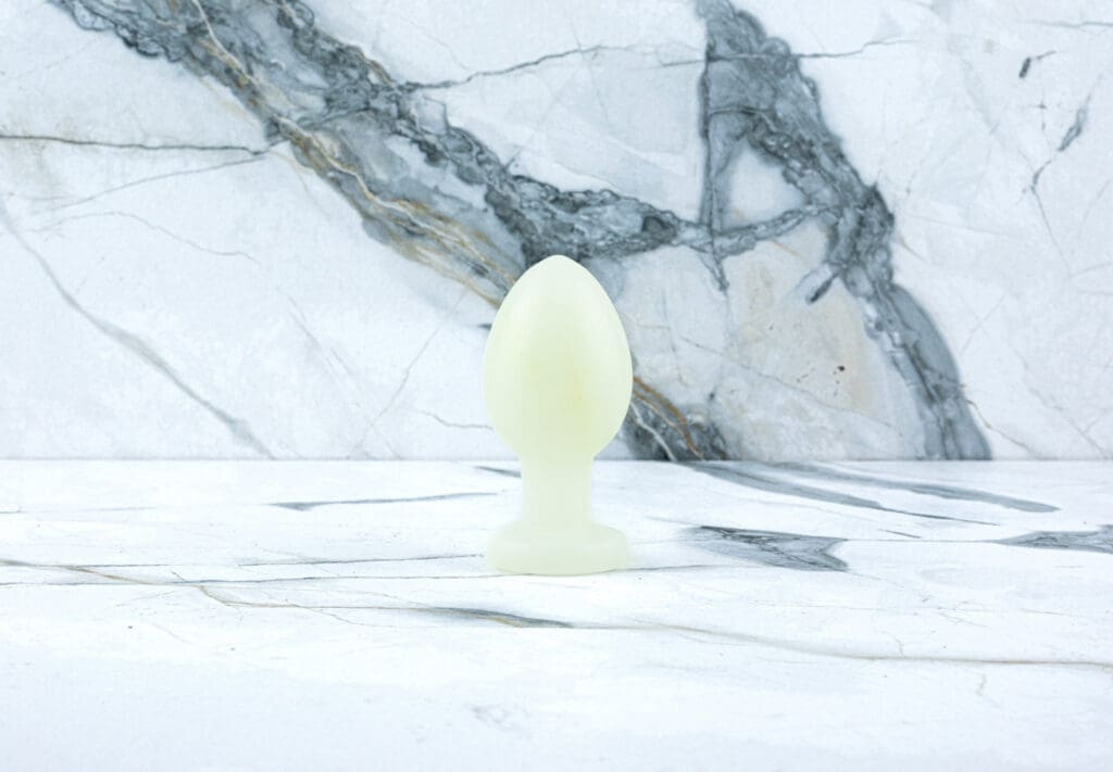 Crystal Buttplug Ava Rode Jaspis 40
