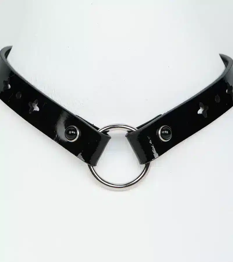 Fraulein Kink Nero Bianco Halsband 4