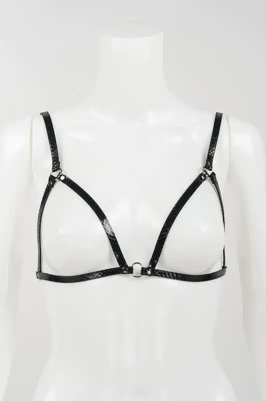 Fräulein Kink | Python Harness | Clubwear | Leather Lingerie