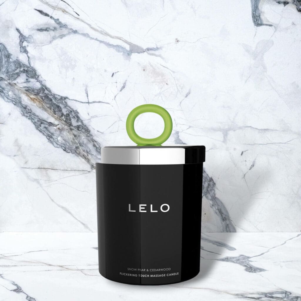 Lelo Massagekaars Sneeuwpeer Cederhout 150g
