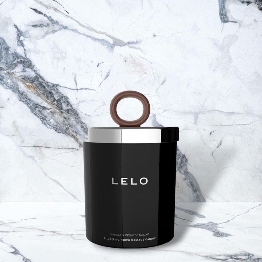 Lelo Massagekaars Sneeuwpeer Cederhout 150g 3