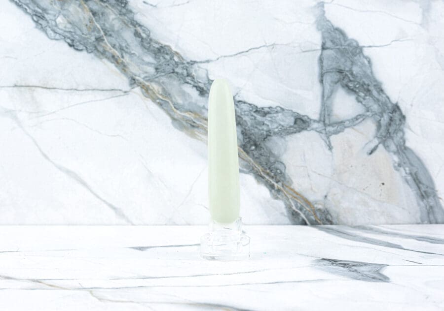 Yoni Wand Witte Jade 10 Cm