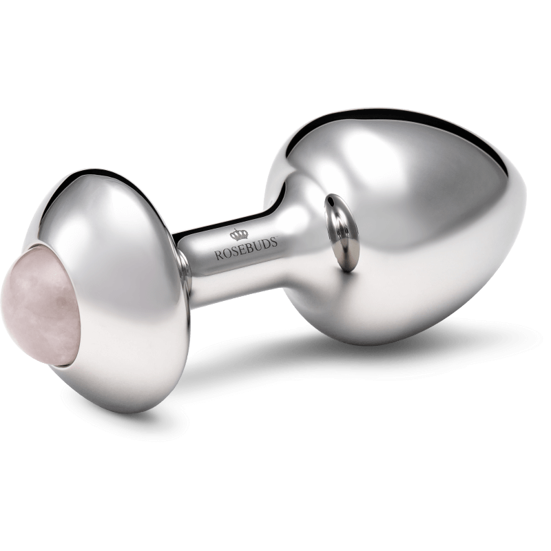 Rosebuds New Small Stainless Steel Gem Buttplug