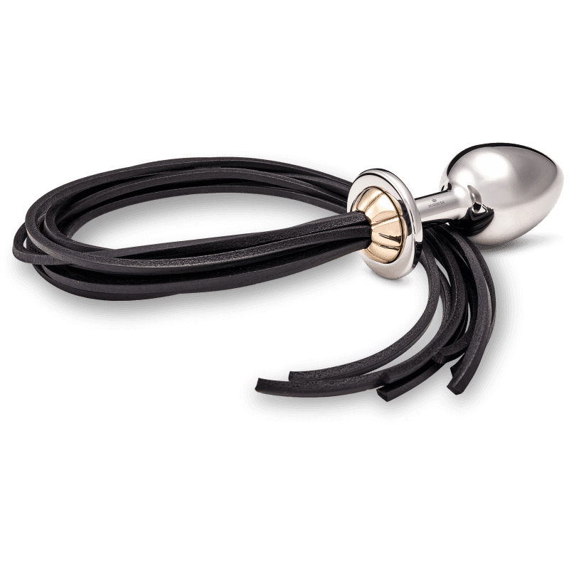 Rosebuds™ | Weighted Anal Plug with Tail | Whipbud size XL