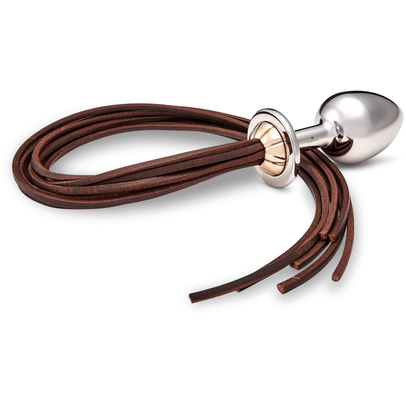 Rosebuds™ | Weighted Anal Plug with Tail | Whipbud size XL