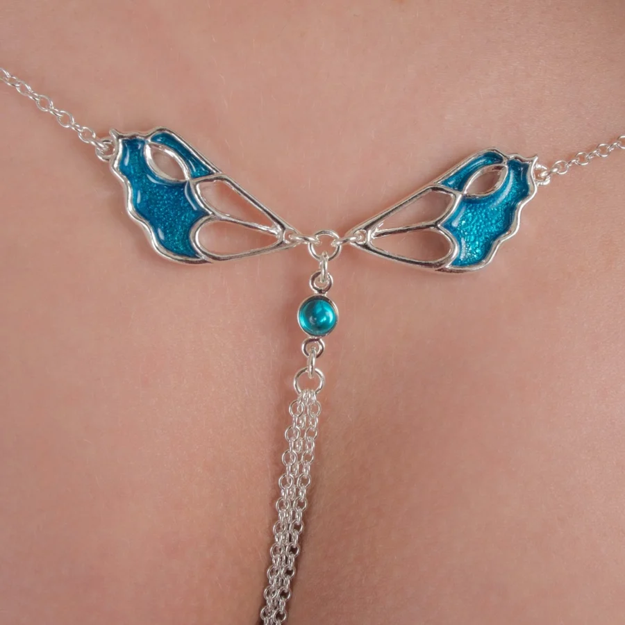 Sylvie Monthule Heupketting Sexy Wings Zilver 4