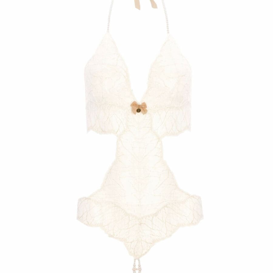 Bracli Double Body Ivory Playsuit