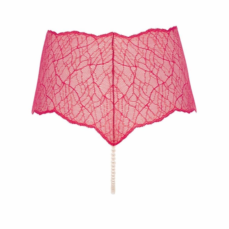 Bracli Sydney Red Panty Parelstring en Sydney Bra