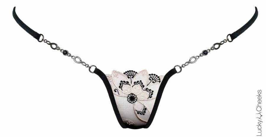 Lucky Cheeks Lotus Girl String