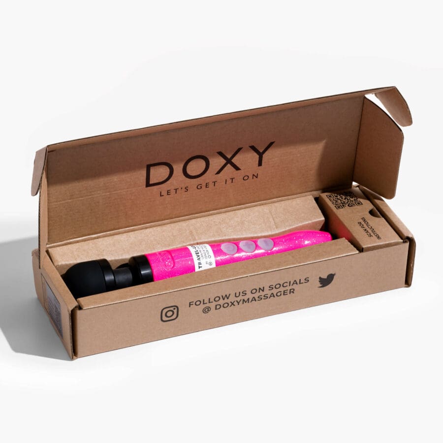 Doxy Die Cast 3r Oplaadbare Wand Massager Hot Pink 3