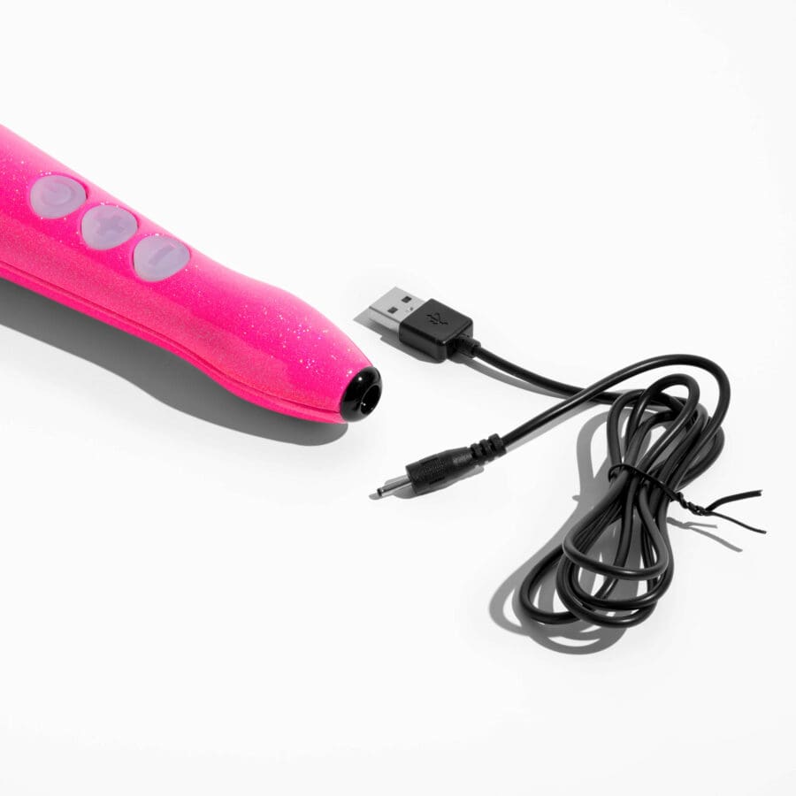 Doxy Die Cast 3r Oplaadbare Wand Massager Hot Pink 4