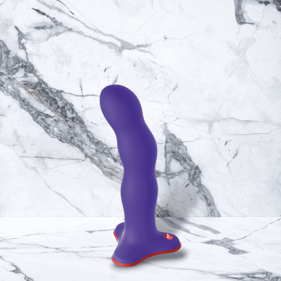 Fun Factory Bouncer Unique Strap On Dildo Paars 3