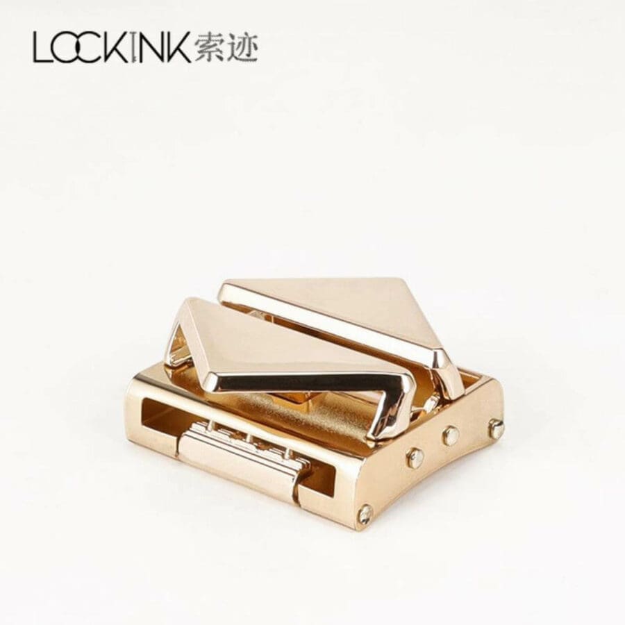 Lockink Collar Met Leash Bruin 3