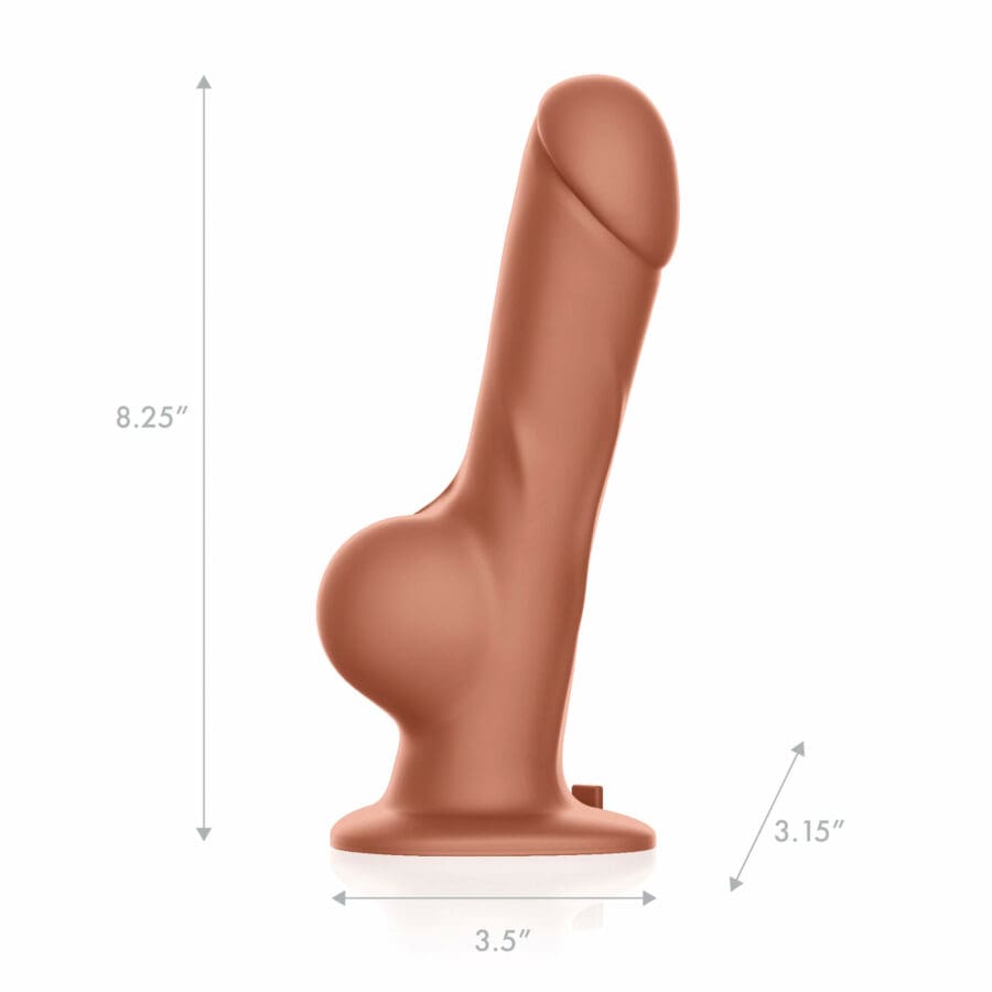 Pegasus Realistische Dildo Met Harnas Brons 203 Cm