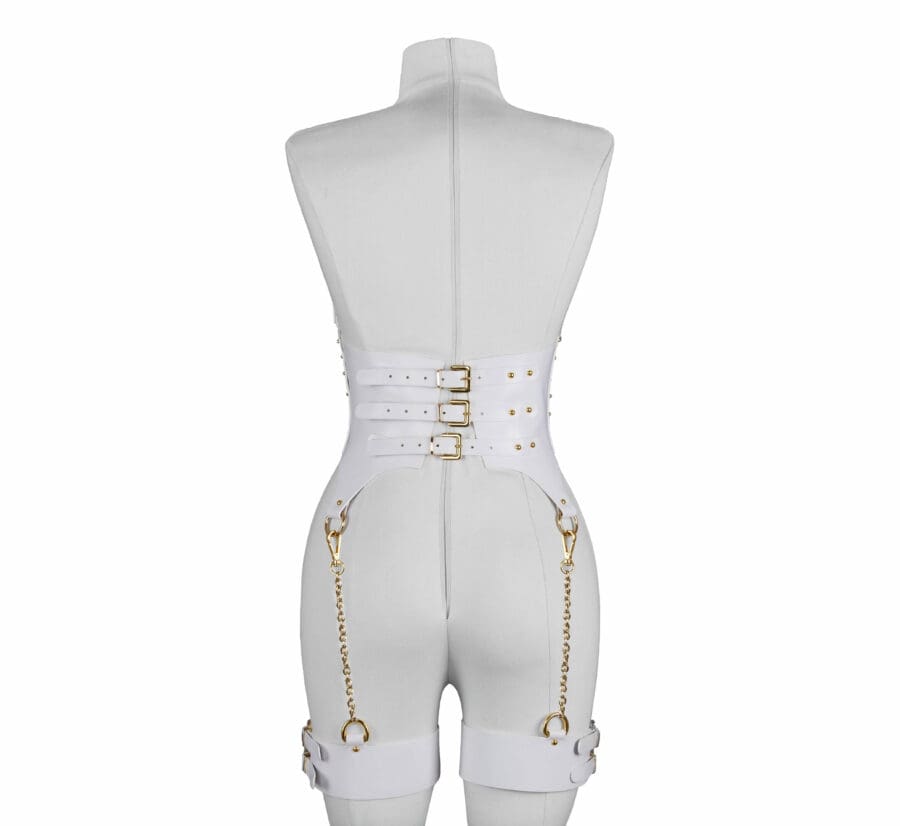 Elif Domanic Lera Bustier Met Suspenders