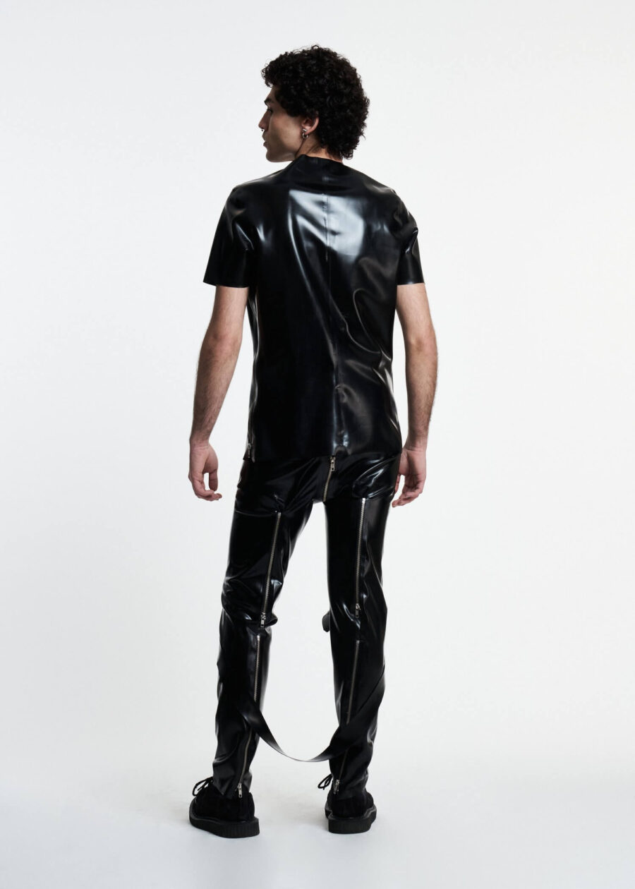 Filth Latex | Gibby Latex Shirt - Afbeelding 4