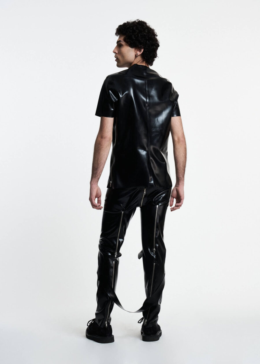 Filth Latex | Gibby Latex Shirt - Afbeelding 5