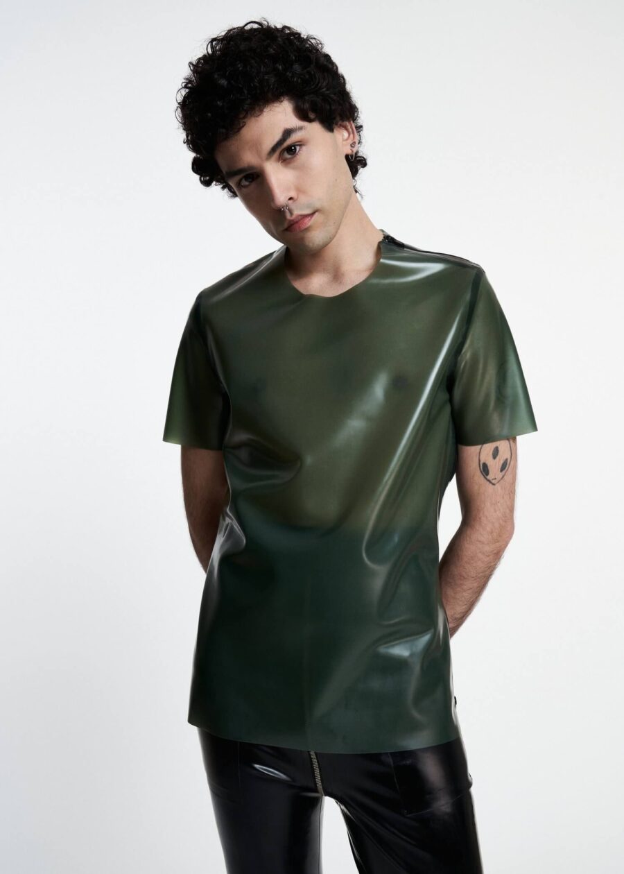 Filth Latex | Gibby Semi-Transparant Latex Shirt - Afbeelding 7