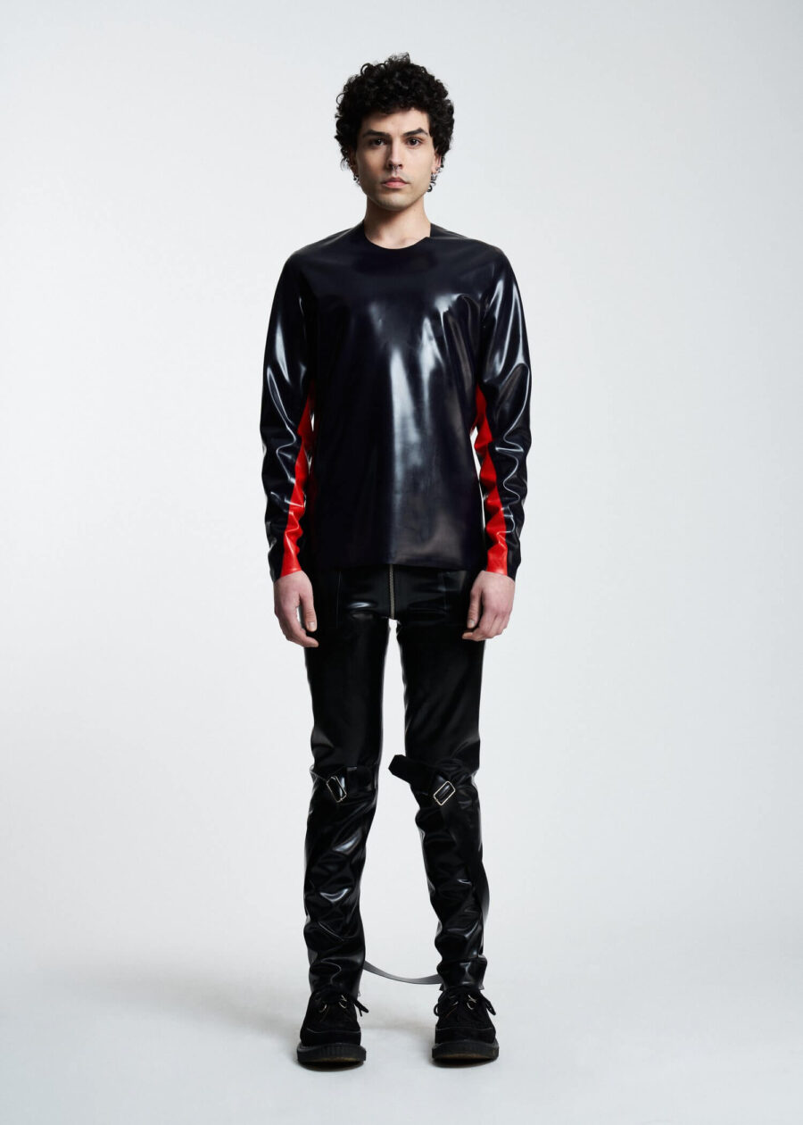 Filth Latex | Vanian Long Sleeve Latex Shirt - Afbeelding 6