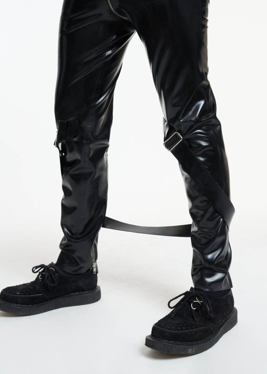 Filth Latex | V&M High Waisted Bondage Trousers - Afbeelding 7