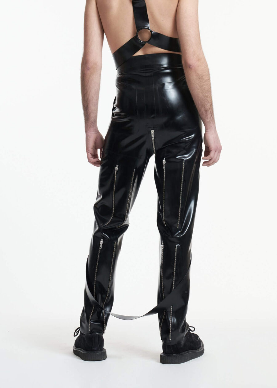 Filth Latex | V&M High Waisted Bondage Trousers - Afbeelding 8