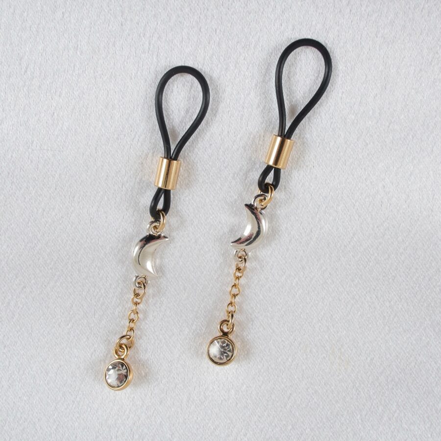 Sylvie Monthulé - Tepelsieraad Silver Crescent Moon | Goud