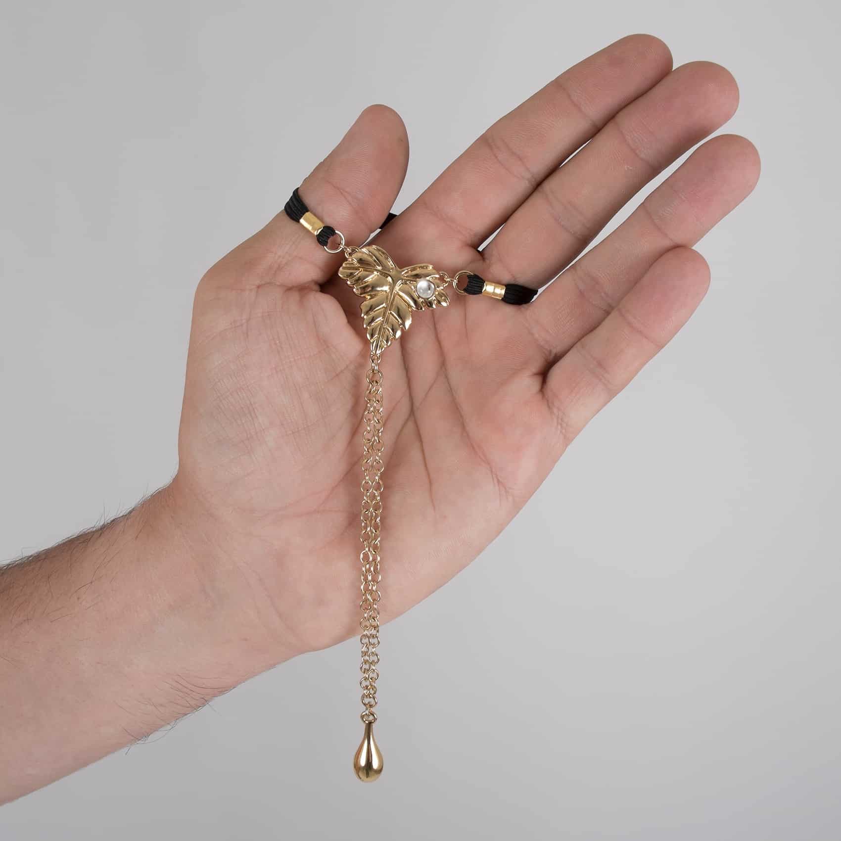 Intimate Jewelry for Him Gold Leaf - Luxury Body Jewelry