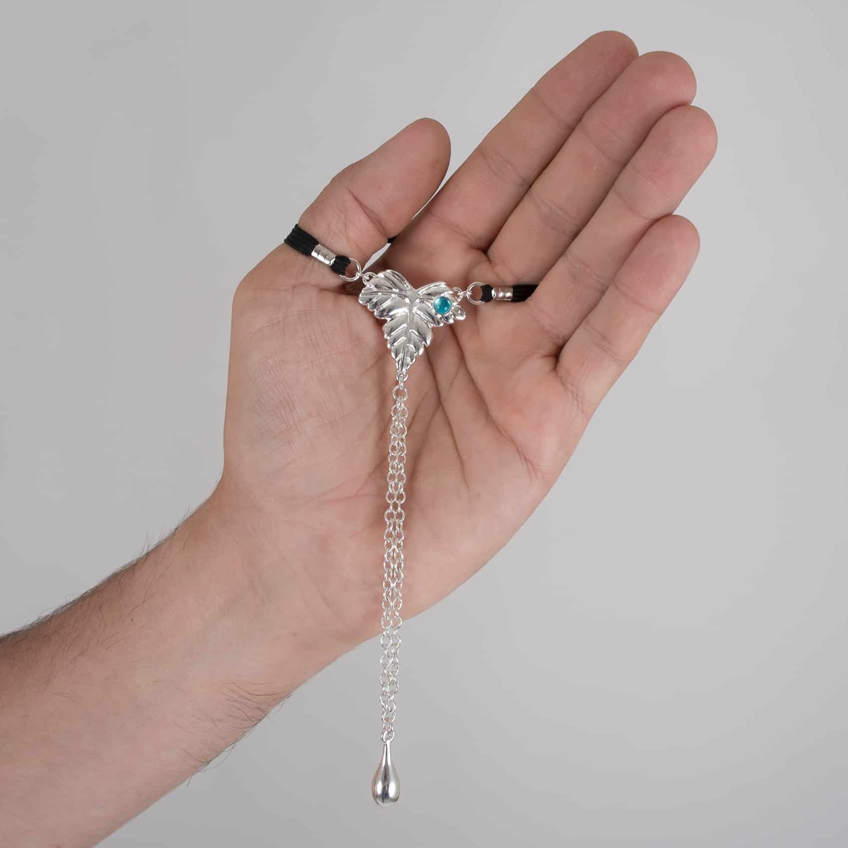Intimate Jewelry for Him Silver Leaf - Luxury Body Jewelry