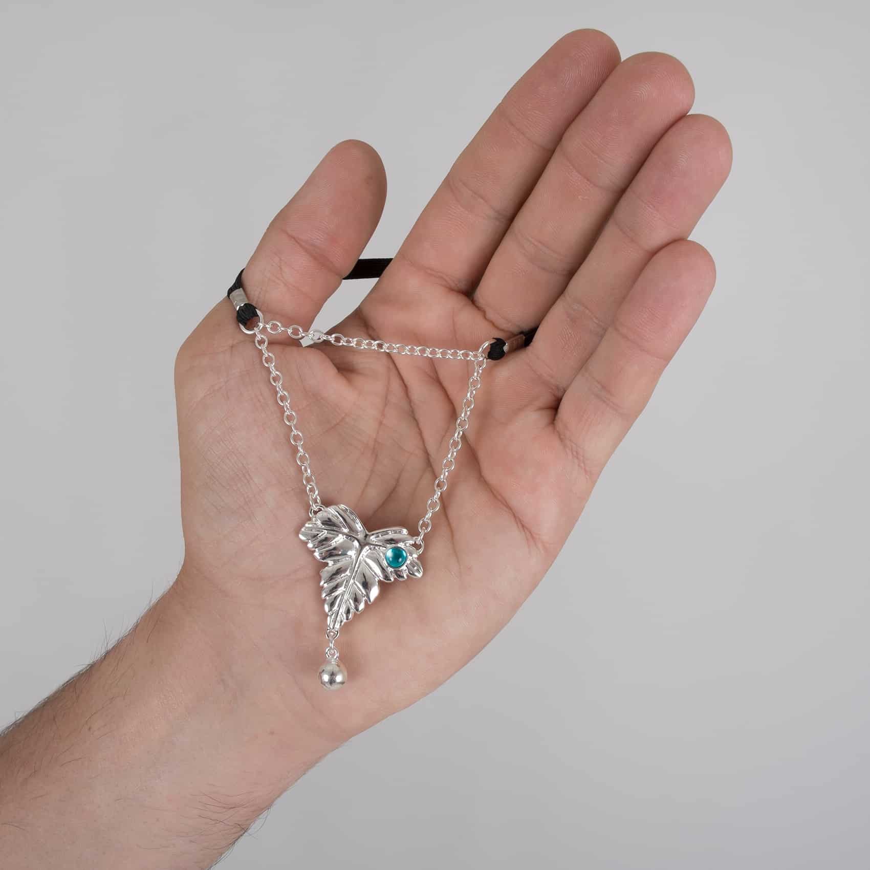 Intimate Jewelry for Him Silver Leaf - Luxury Body Jewelry