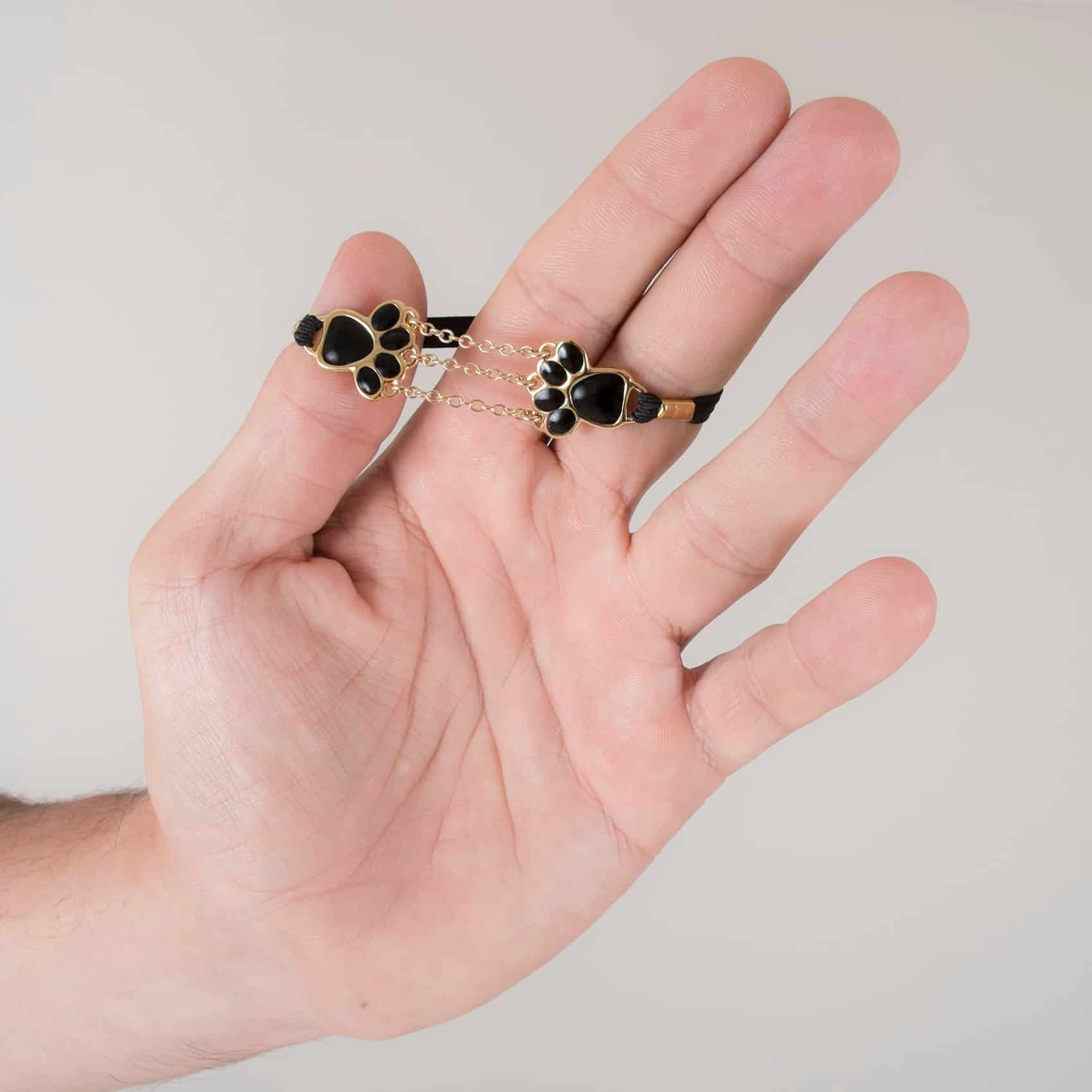 Feline Paws in Gold - Luxury Body Jewelry