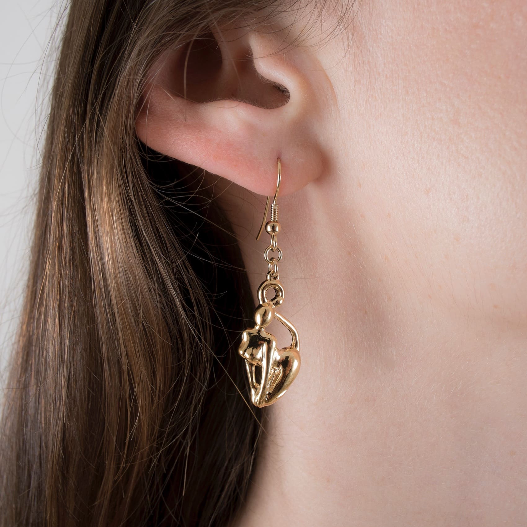 Earrings Catwoman in Gold - Luxe Body Jewelry