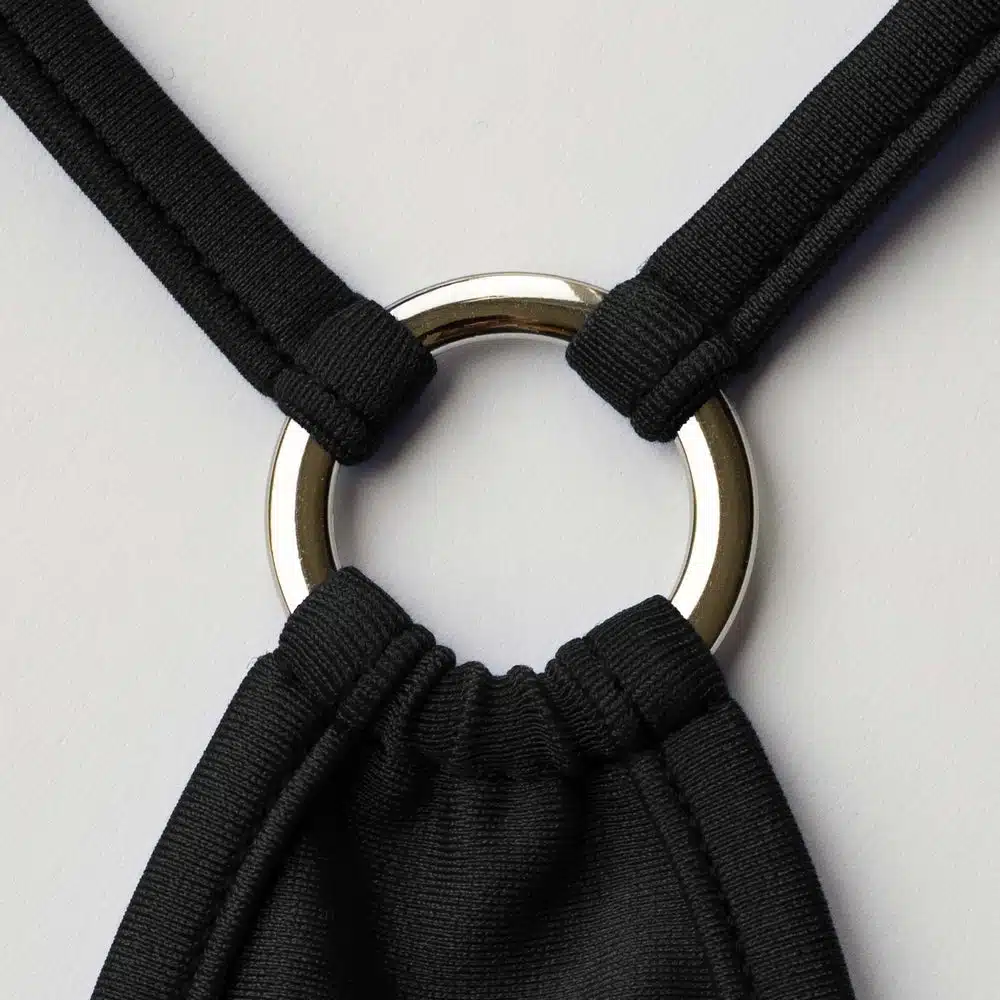 Lucky Cheeks | Bikini Black Beauty - Teardrop Micro T-string - Afbeelding 3