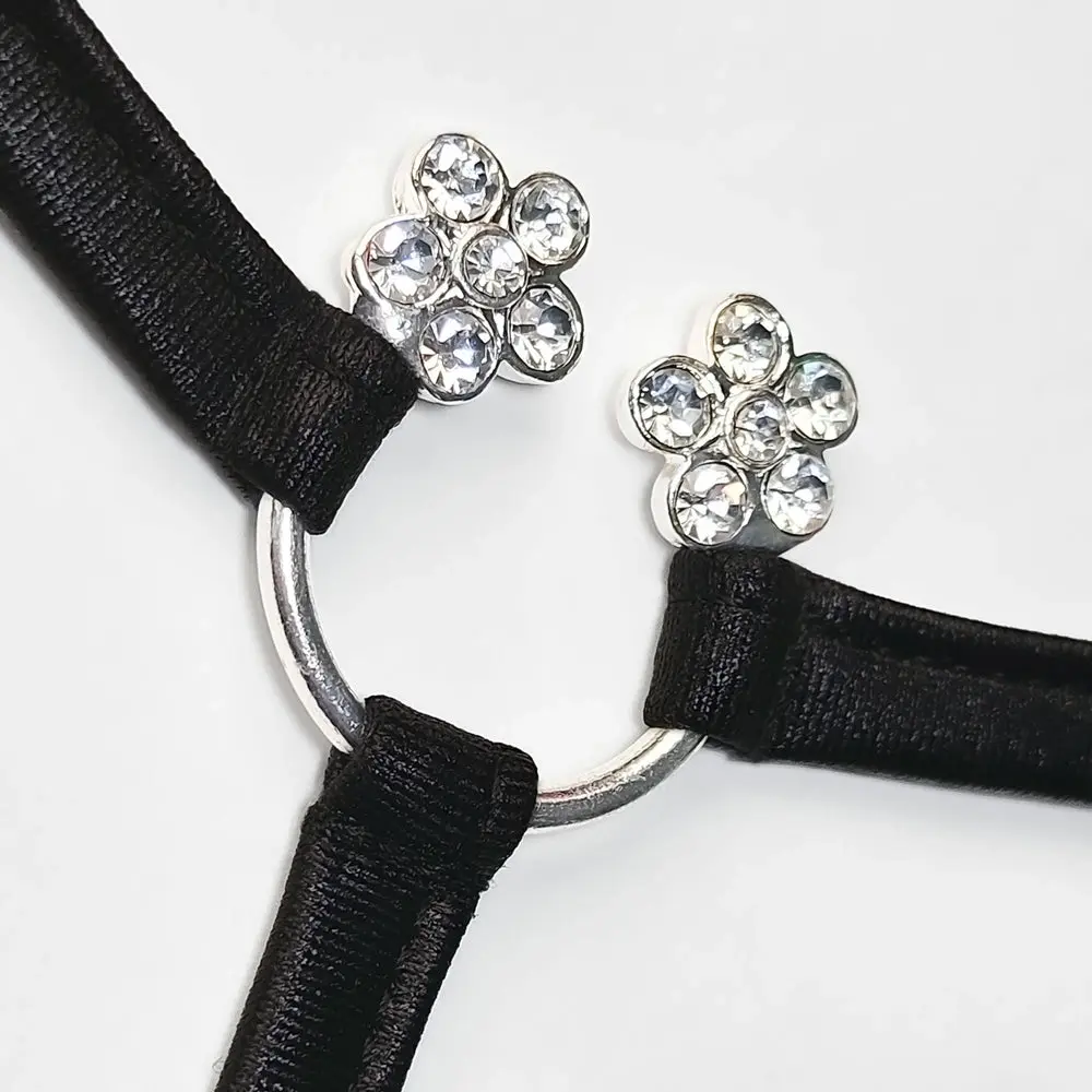 Lucky Cheeks | Lucky Y - The Ring - Mini T-String - Zwart - Afbeelding 3