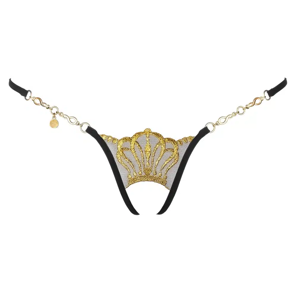 Lucky Cheeks | Queen of Love Black - Open slip met sieraden - Afbeelding 4