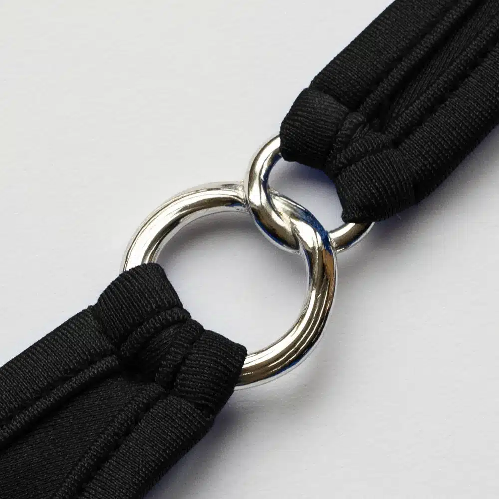 Lucky Cheeks | Bikini Black Beauty - Scrunch String - Afbeelding 3