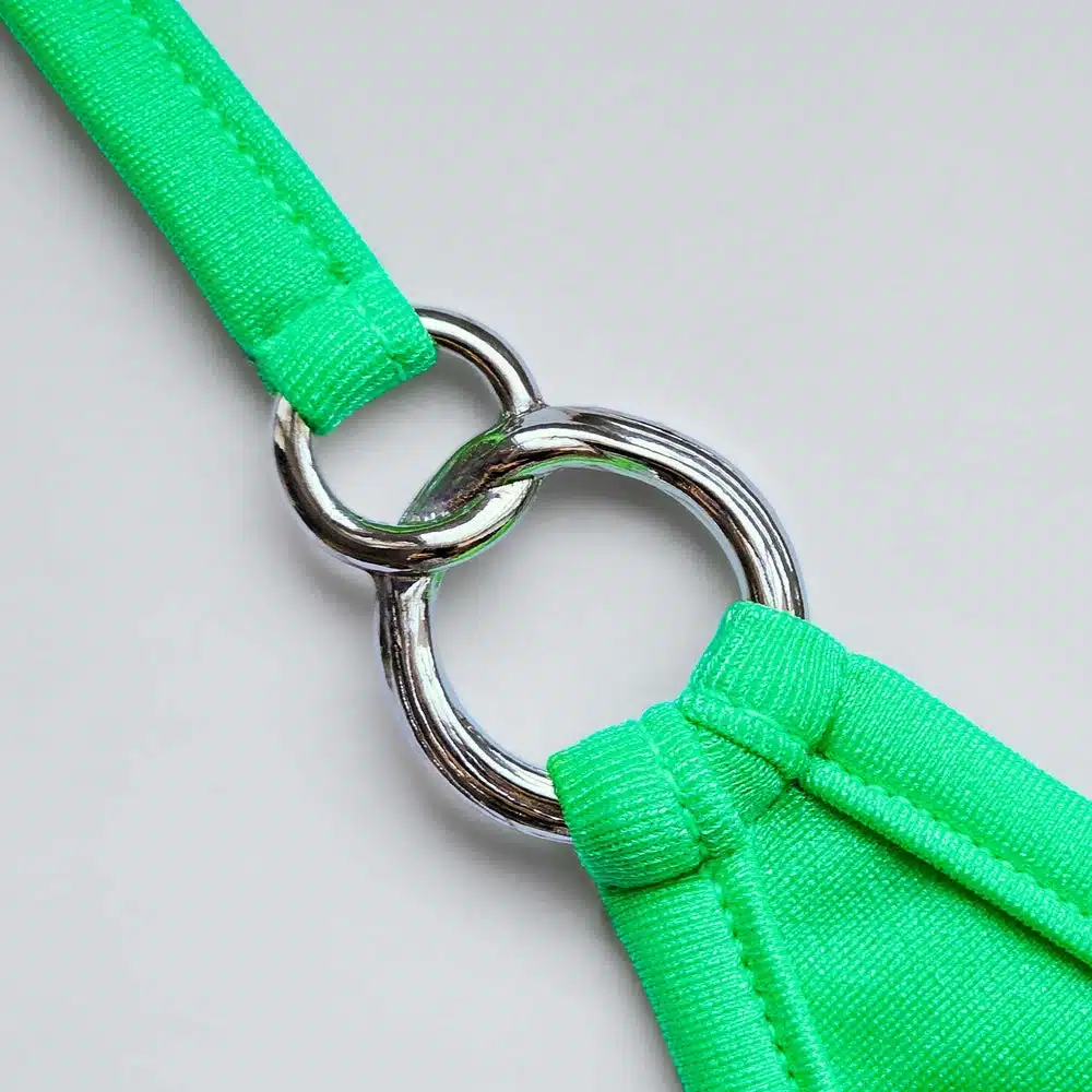 Lucky Cheeks | Bikini Neon Green Beauty - Micro V-String - Afbeelding 3
