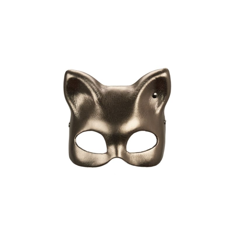 Asche Gold Cat Mask Goud 2